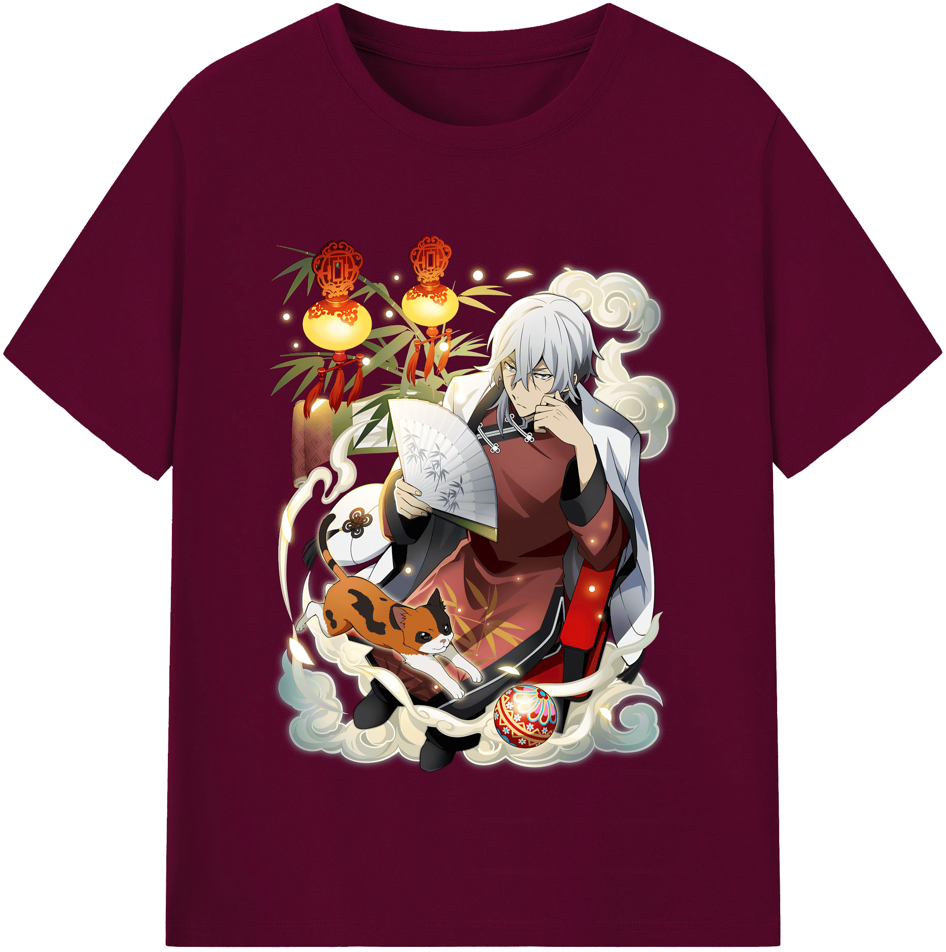 （画像用） 文豪ストレイドッグス Bungo Stray Dogs レディースカジュアルプリントTシャツ（綿100％）